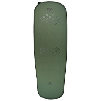 Isomatte  Selbstaufblasende rutschfeste KIP MAT 50 mm GRÜN