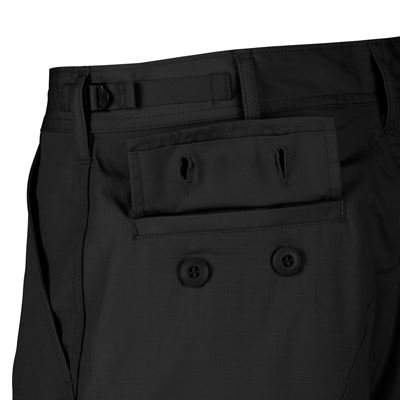 Shorts Schnitt BDU rip-stop SCHWARZ