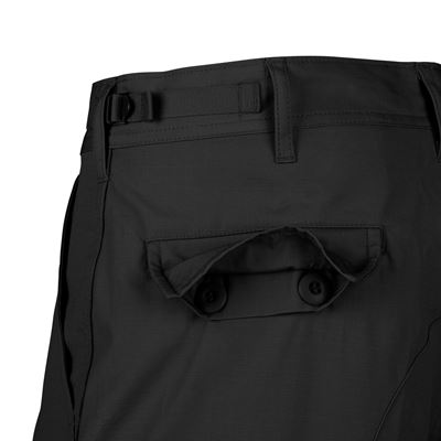 Shorts Schnitt BDU rip-stop SCHWARZ