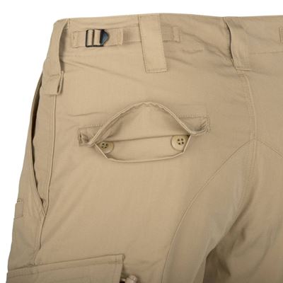 Shorts CPU Baumwolle rip-stop KHAKI