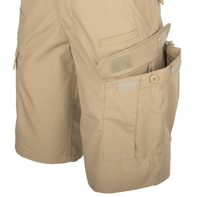 Shorts CPU Baumwolle rip-stop KHAKI