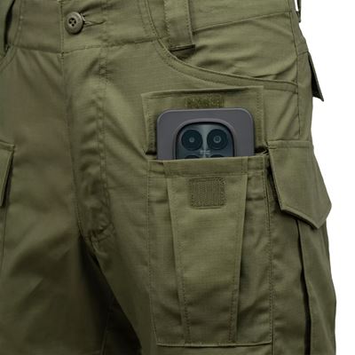 Shorts CARGO rip-stop stretch OLIVE GREEN Helikon-Tex® SP-CRO-SP-02 7