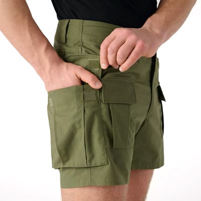 Shorts CARGO rip-stop stretch OLIVE GREEN Helikon-Tex® SP-CRO-SP-02 5