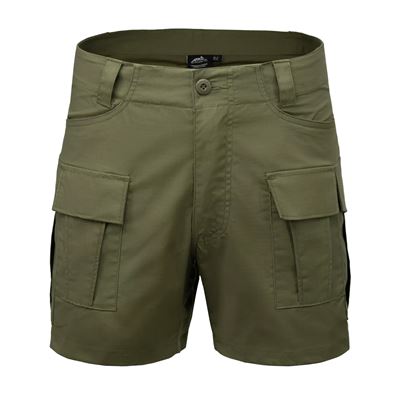 Shorts CARGO rip-stop stretch OLIVE GREEN