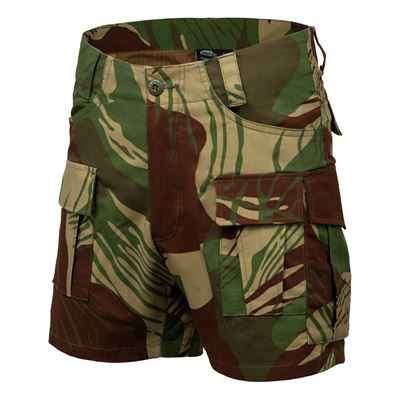 Shorts CARGO rip-stop stretch RHODESIAN CAMO Helikon-Tex® SP-CRO-SP-1K 2