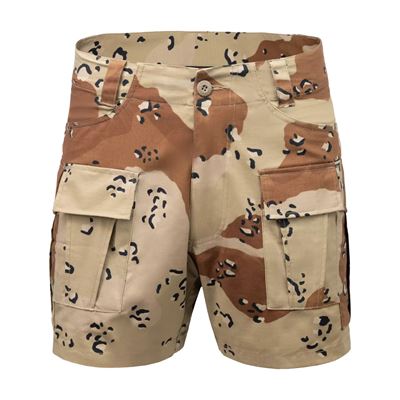 Shorts CARGO rip-stop stretch 6-COL DESERT