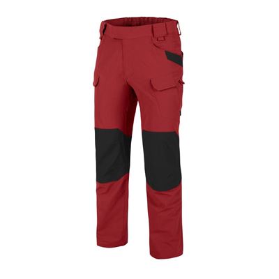 Softshellhose OUTDOOR TACTICAL® ROT/SCHWARZ