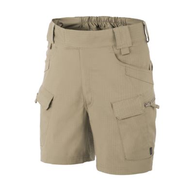 Shorts URBAN TACTICAL® 6" rip-stop stretch KHAKI