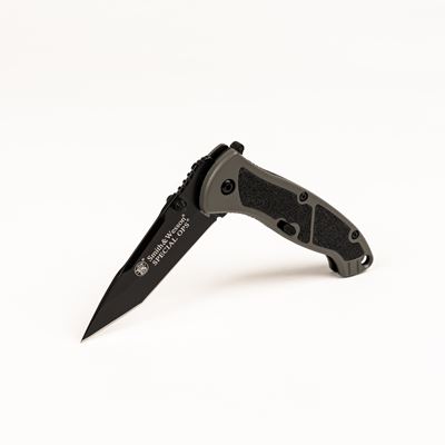 Messer zum Auswerfen S&W SPECIAL OPS Tanto gerade Klinge GRÜN