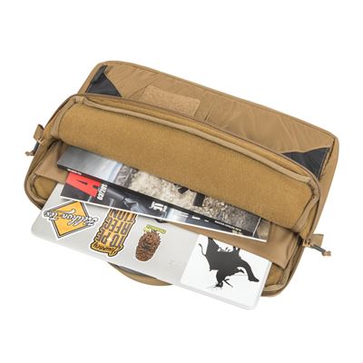 Umhängetasche LAPTOP BRIEFCASE COYOTE/SCHWARZ