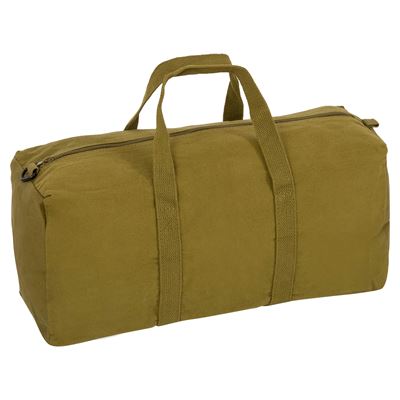 Werkzeugtasche HEAVY WEIGHT aus Baumwoll-Canvas, 46 cm, GRÜN HIGHLANDER TB001 3