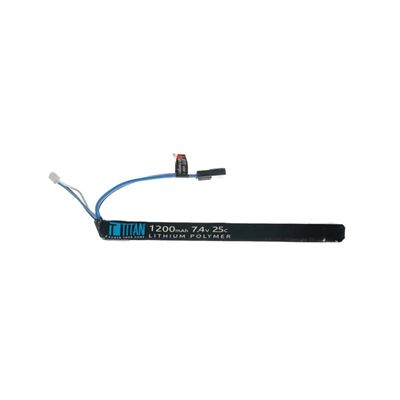 Akku Li-Pol 7,4V 1200mAh, 25C (Tamiya) - Stick (AK)
