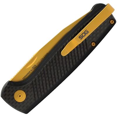 Klappmesser TERMINUS SJ LTE Carbon GOLD