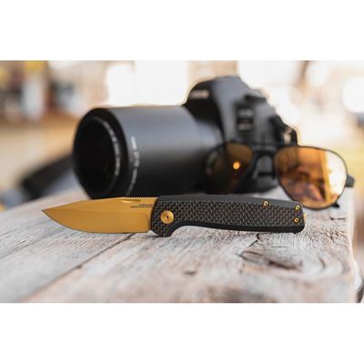 Klappmesser TERMINUS SJ LTE Carbon GOLD