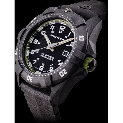 Armbanduhr USMC DIVE 1015 SCHWARZ