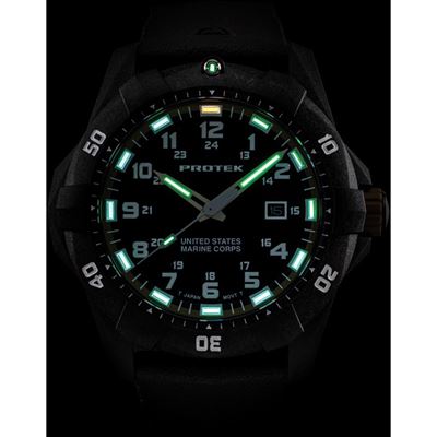 Armbanduhr USMC DIVE 1015 SCHWARZ