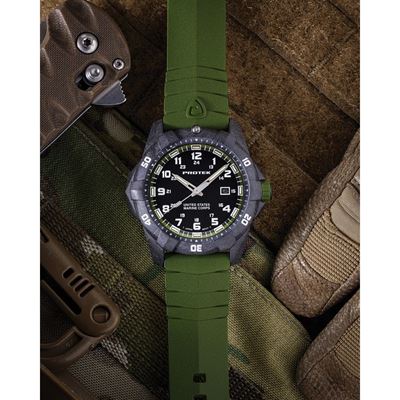 Armbanduhr USMC DIVE 1015 GRÜN  TMEPT1015G 6