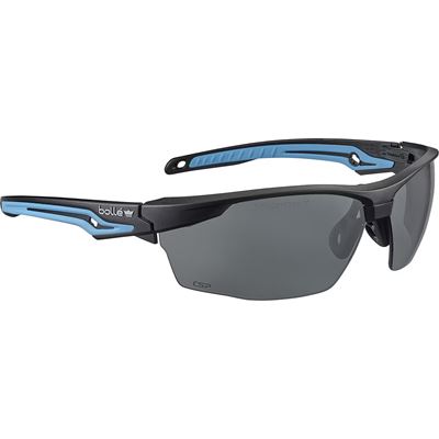 TRYON Schutzbrille BLAUER Rahmen SMOKE Gläser