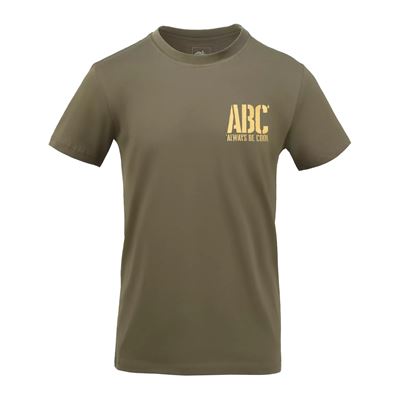 Tshirt ALWAYS BE COOL OLIVE GREEN