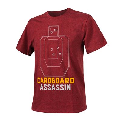 Tshirt CARDBOARD ASSASIN ROT MELANGE