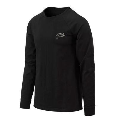 Tshirt HELIKON-TEX LOGO Longarm SCHWARZ