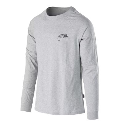 Tshirt HELIKON-TEX LOGO Longarm GRAU MELANGE