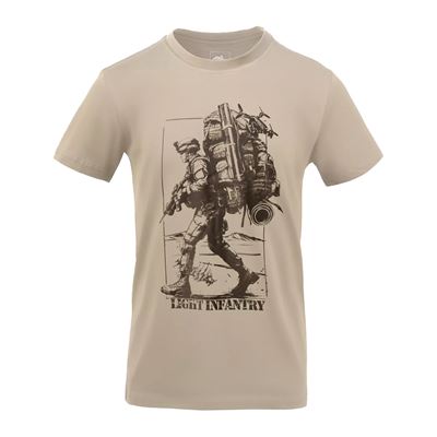 Tshirt LIGHT INFANTRY KHAKI