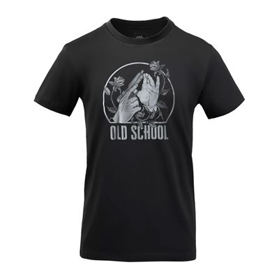 Tshirt OLD SCHOOL SCHWARZ