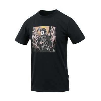 Tshirt SKELETON SCHWARZ