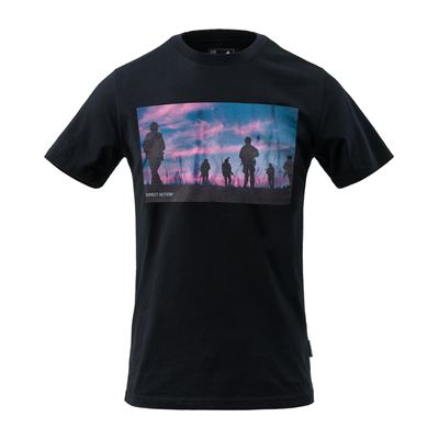 Tshirt SUNSET SCHWARZ