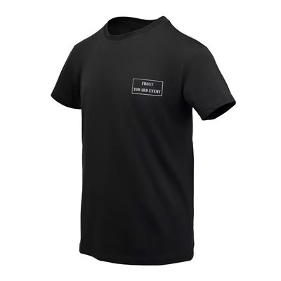 Tshirt FRONT TOWARD ENEMY SCHWARZ