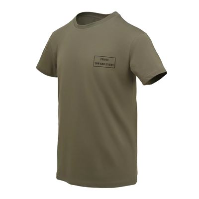 Tshirt FRONT TOWARD ENEMY OLIVE GREEN