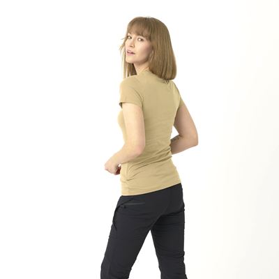 Damen Tshirt ORGANIC SLIM KHAKI