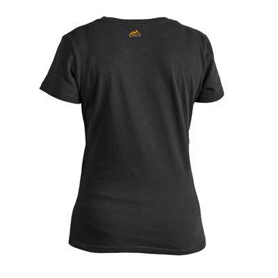 Tshirt Damen CHAMELEON HEART SCHWARZ