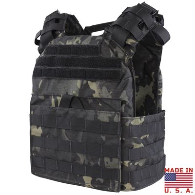 Plate Carrier leicht CYCLONE MOLLE Plattenträger MULTICAM BLACK®