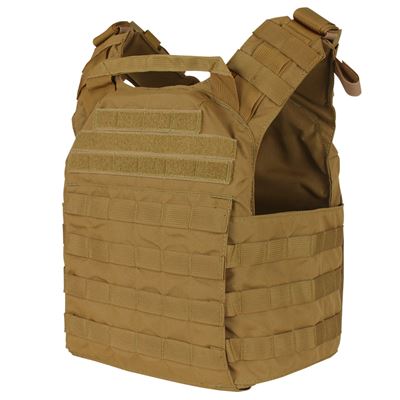 Plate Carrier leicht CYCLONE MOLLE Plattenträger COYOTE BROWN