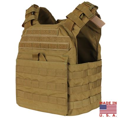 Plate Carrier leicht CYCLONE MOLLE Plattenträger COYOTE BROWN