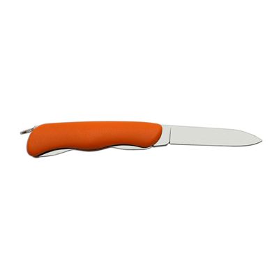 Klappmesser 1/AK mit Klingenarretierungen EDELSTAHL Plastikgriff ORANGE