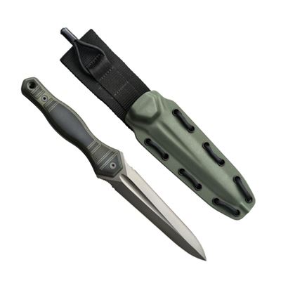 Messer mit fester Klinge und KYDEX-Scheide, GOLAK-Edition