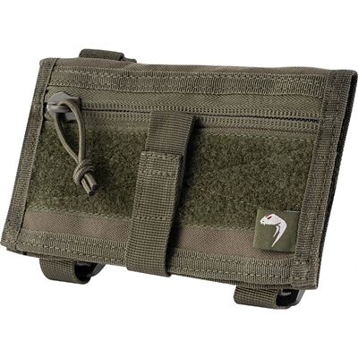 Takisches Pouch VIPER an Arm GRÜN