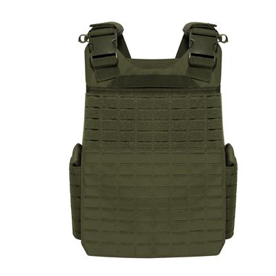 Plate Carrier LASER CUT MOLLE Plattenträger GRÜN