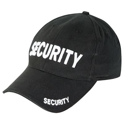 Mütze SECURITY SCHWARZ