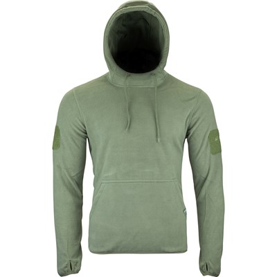 Hoodie mit Kapuze FLEECE GRÜN