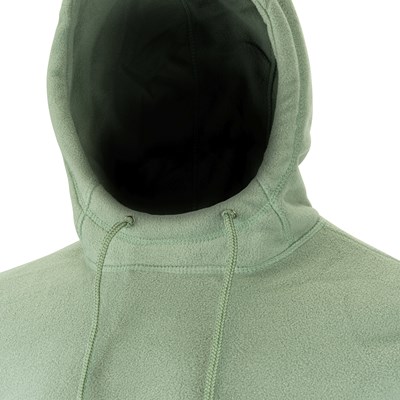 Hoodie mit Kapuze FLEECE GRÜN