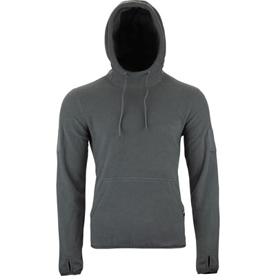 Hoodie mit Kapuze FLEECE Titanium GRAU