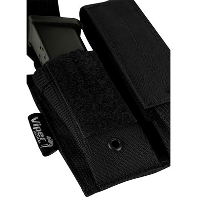 Double Pistol Mag Pouch SCHWARZ