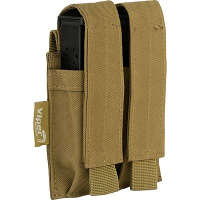 Double Pistol Mag Pouch COYOTE