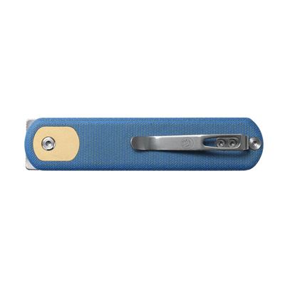 Klappmesser CORGI glatte Klinge BLAU