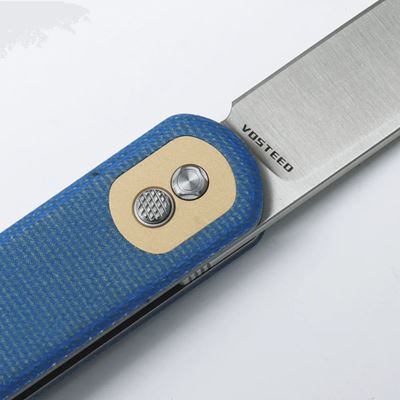 Klappmesser CORGI glatte Klinge BLAU