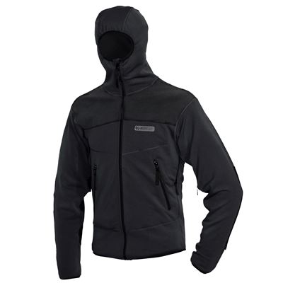 SNEAKER Polartec® Kapuzenjacke SCHWARZ